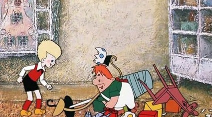 Фотокадр из мультфильма Малыш и Карлсон