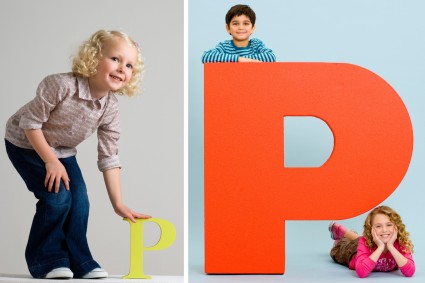 Дети и буквы Р