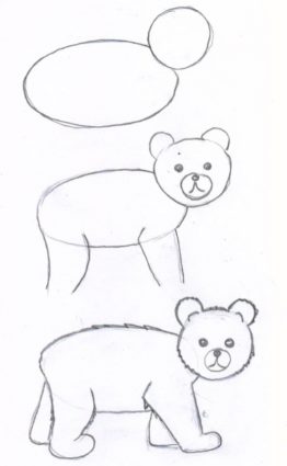 Рисование диких и домашних животных в средней группе: темы и способы построения занятий