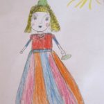 Девочка в нарядном платье