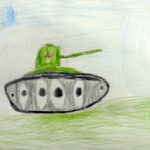 рисунок танка