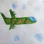 рисунок самолёта